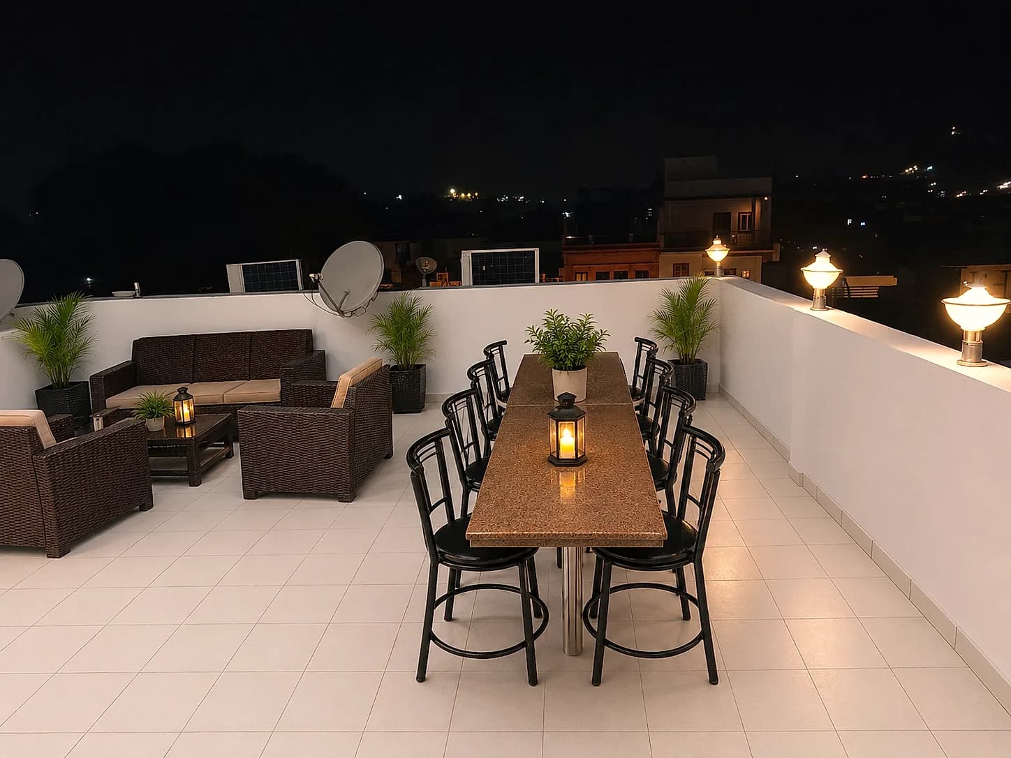 Rooftop restaurant at Hotel Siddhi Vinayak, Jodhpur 5