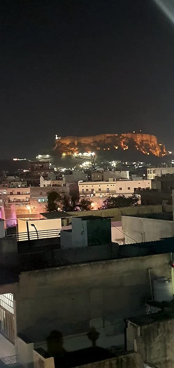Rooftop restaurant at Hotel Siddhi Vinayak, Jodhpur 5